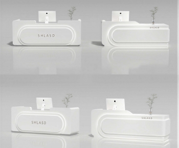 Modern Reception Desk-ID:892564064