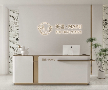 Modern Reception Desk-ID:302979956