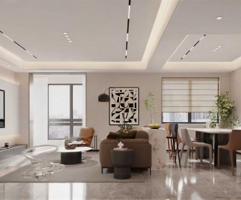 Modern A Living Room-ID:942329885