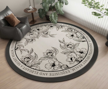 Modern Circular Carpet-ID:101629971