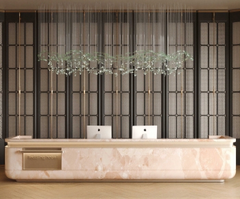 Modern Reception Desk-ID:502130035