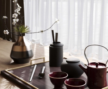 New Chinese Style Tea Set-ID:974121092