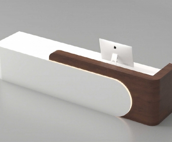 Modern Reception Desk-ID:719419006