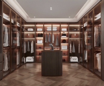 Modern Clothes Storage Area-ID:786206018