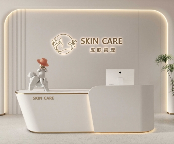 Modern Reception Desk-ID:456820011