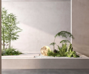 New Chinese Style Plant Landscaping-ID:756081101