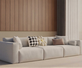 Modern Three-seat Sofa-ID:562350996