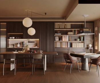 New Chinese Style Dining Room-ID:735359918