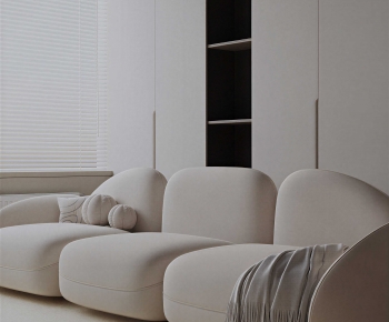 Modern Three-seat Sofa-ID:415627001