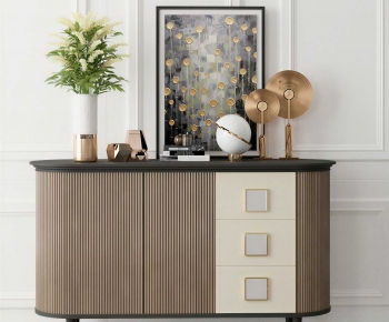 Modern Entrance Cabinet-ID:147856957