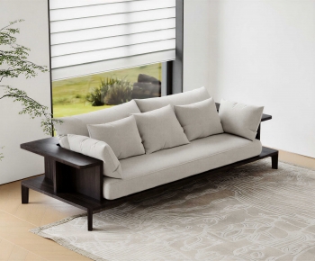 New Chinese Style Three-seat Sofa-ID:271459106