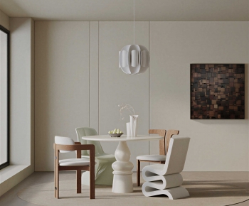 Modern Dining Table And Chairs-ID:801085956