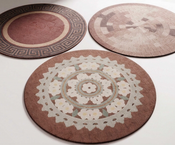 Modern Circular Carpet-ID:632441041
