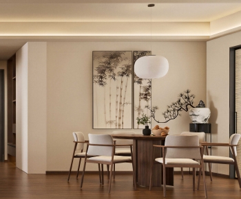 New Chinese Style Dining Room-ID:811049977