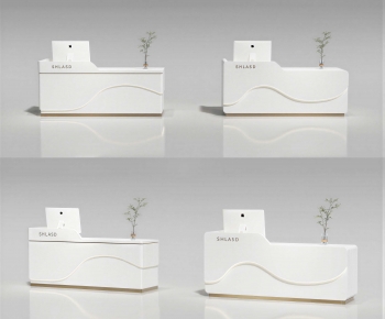 Modern Reception Desk-ID:612617026