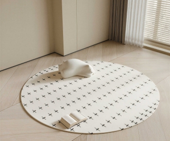 Modern Circular Carpet-ID:389072904