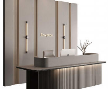 Modern Reception Desk-ID:638164047