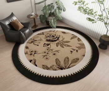 Modern Circular Carpet-ID:319370999