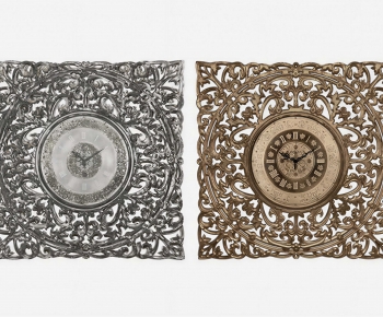 European Style Wall Clock-ID:716392048