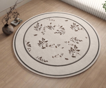 Modern Circular Carpet-ID:228918081
