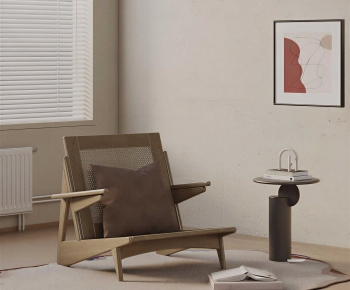 Wabi-sabi Style Lounge Chair-ID:734241018