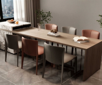 Modern Dining Table And Chairs-ID:360569955