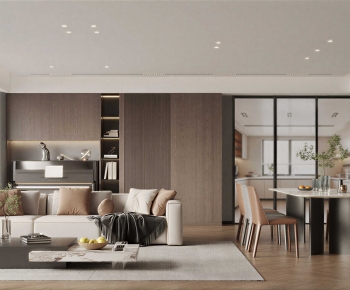 Modern A Living Room-ID:199064023