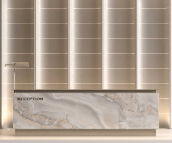 Modern Reception Desk-ID:689739942