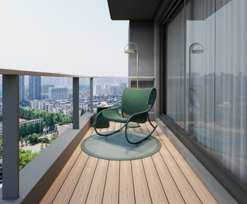 Modern Leisure Balcony-ID:701870923