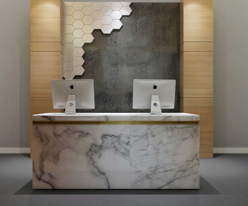 Modern Reception Desk-ID:101869138