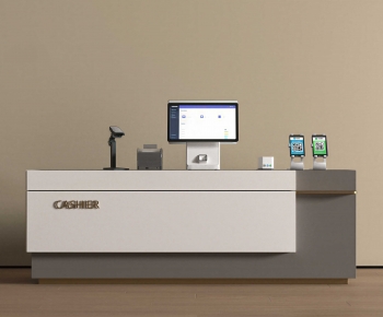 Modern Reception Desk-ID:904970277