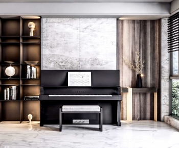 Modern Piano Room-ID:910939931