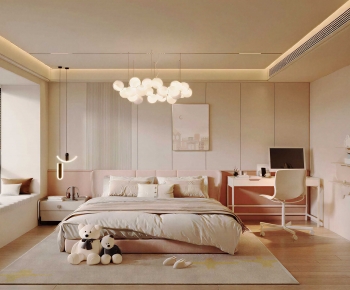 Modern Girl's Room Daughter's Room-ID:114964965