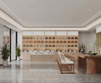 New Chinese Style Tea Shop-ID:982232095