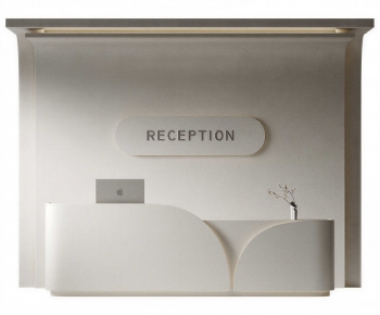 Modern Reception Desk-ID:890289072