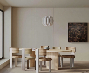 Modern Dining Table And Chairs-ID:329049116