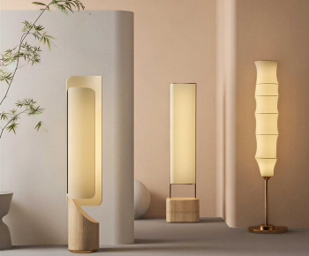 Wabi-sabi Style Floor Lamp-ID:369709976