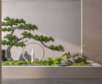 New Chinese Style Plant Landscaping-ID:842678073