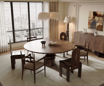 Modern Dining Table And Chairs-ID:480149036