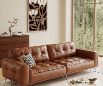 Retro Style A Sofa For Two-ID:631506925