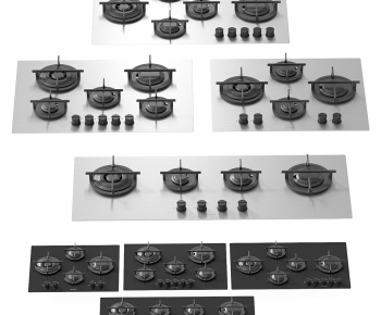 Modern Kitchen Electric Gas Range-ID:667691953