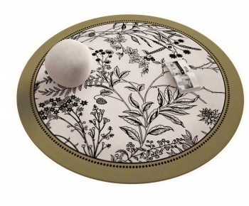 Modern Circular Carpet-ID:757149934