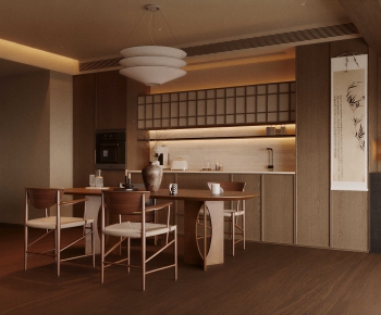 New Chinese Style Dining Room-ID:329160716