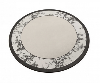 New Chinese Style Circular Carpet-ID:584390249