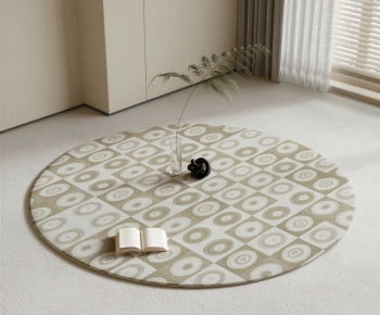 Modern Circular Carpet-ID:531491999