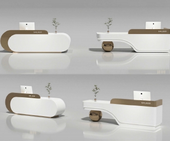 Modern Reception Desk-ID:772141936