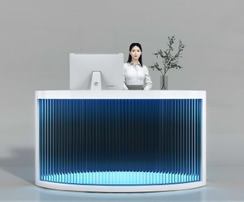 Modern Reception Desk-ID:432949167