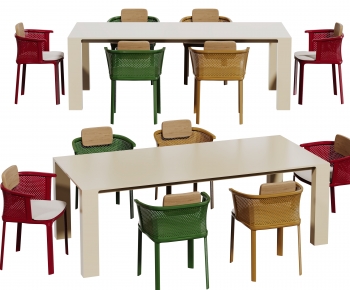 Modern Dining Table And Chairs-ID:797925959