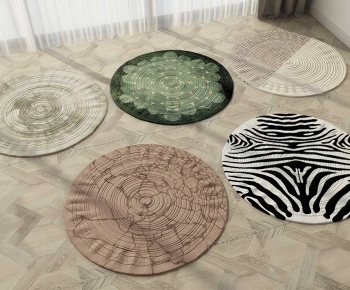Modern Circular Carpet-ID:858020072
