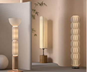 Wabi-sabi Style Floor Lamp-ID:476695068